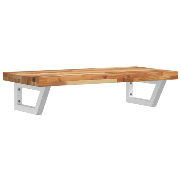 vidaXL seinale kinnitatav valamuriiul, teras ja akaatsiapuit