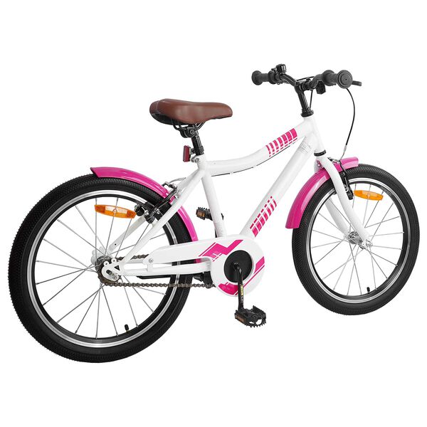 vidaXL Laste Bike 18 Tolli 5-7 aastastele Roosa