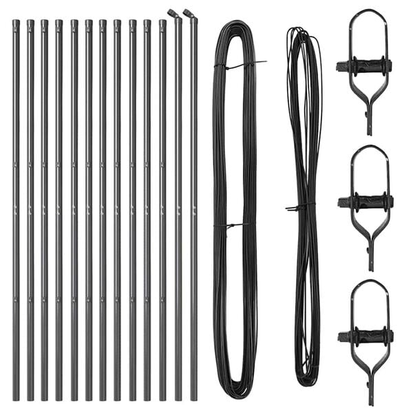 vidaXL Aiapost 13 pcs Hall Teras