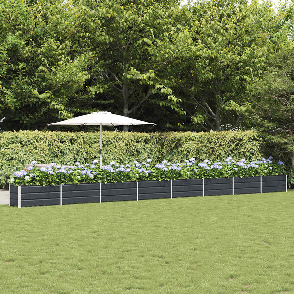 vidaXL Taimekast Antratsiit 480 x 50 x 45 cm Tsinkteras