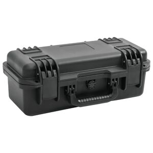 vidaXL kaasaskantav transpordikohver, must, 46,5x21,5x17,5 cm, PP