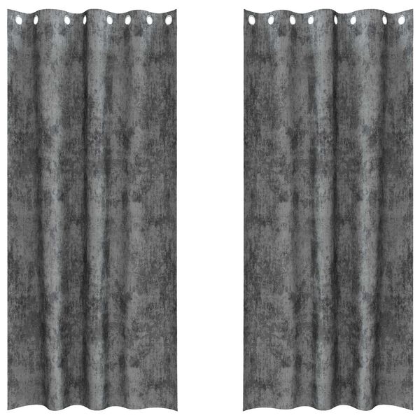 vidaXL Satiinist kardinad kardinatega 2 pcs Hall 245 x 140 cm Samet