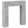 vidaXL Kamina raam Betoonhall 102 x 18 x 100,5 cm Tehispuit