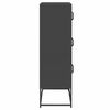 vidaXL Highboard Black 68x39x123 cm Teras