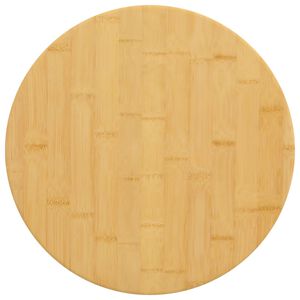 vidaXL lauaplaat &Oslash;30x1,5 cm bambusest