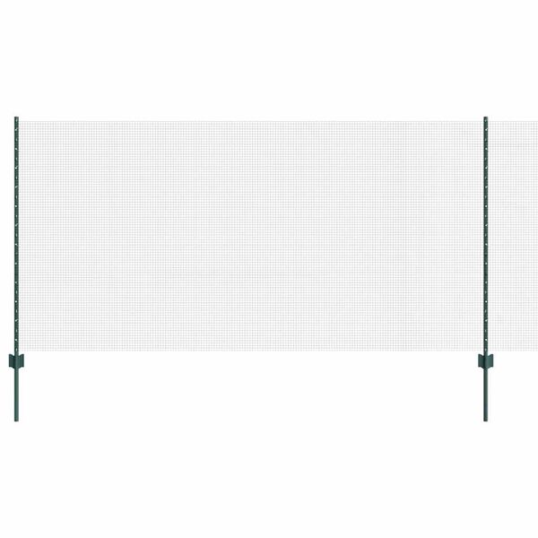 vidaXL Aed koos postiga Roheline 1,2 x 25 m Terased ja PVC
