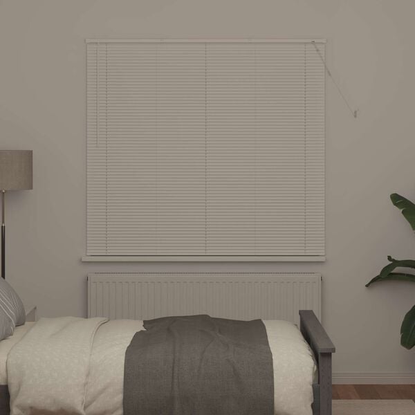 vidaXL Veneetsia rulo Reguleeritav Valge 150 x 160 cm PVC