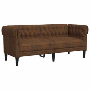 vidaXL Chesterfield-diivan padjaga Muu Pruun 182.5 x 74.5 x 74.5 cm