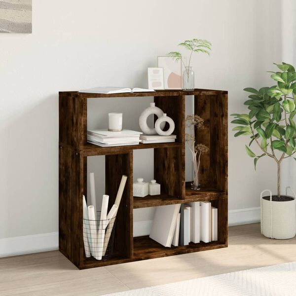 vidaXL teleri seinakapid 2 tk, suitsutamm, 75x30x50 cm, tehispuit