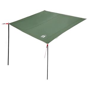 vidaXL Karavan Kattepanus inimesele 240 x 300 cm Roheline taft