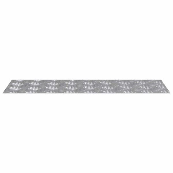 vidaXL Astme katte Ristk&uuml;lik 2 pcs H&otilde;bedane 75 x 25 cm Alumiinium