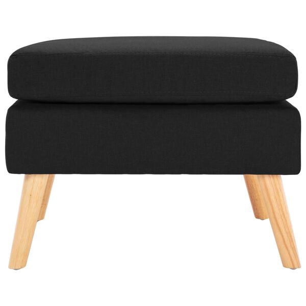 vidaXL jalapink, must, kangas