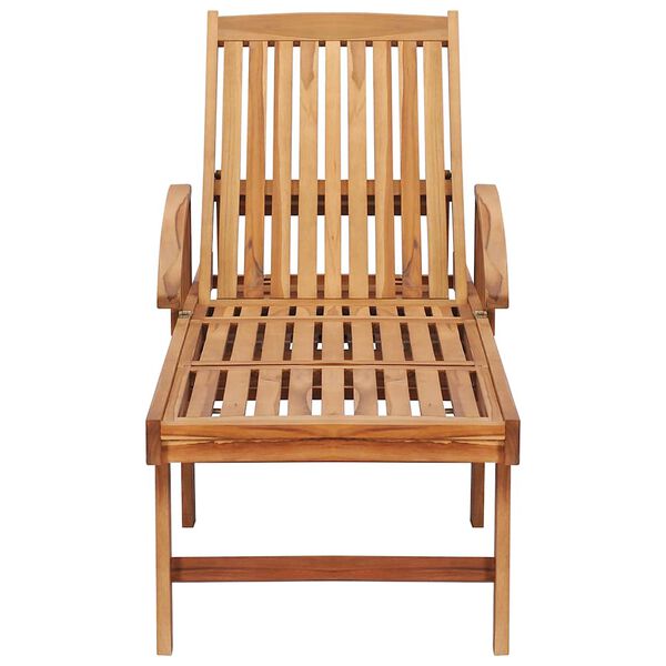 vidaXL päevitustoolid 2 tk lauaga, tiikpuu