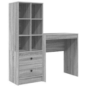 vidaXL Laud sahtliga riiuliga ladustamisega 2 pcs Hall Sonoma