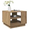 vidaXL diivanilaud Artisan tamm 55x55x42 cm Engineered Wood