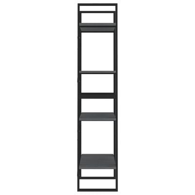 vidaXL 4-korruseline raamaturiiul, 60 x 30 x 140 cm, hall, männipuit