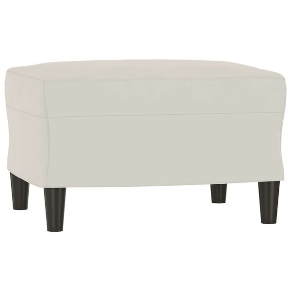 vidaXL pink, kreemjas, 70 x 35 x 41 cm, samet