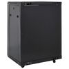 vidaXL 15U serverikapp, 19" IP20, must, 60 x 45 x 86 cm