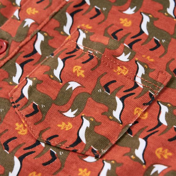 Laste särk, heledat roostevärvi, 92