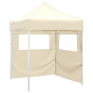 vidaXL Pidutelgid 200 x 200 x 315 cm Kreemjas Oxfordi kangas