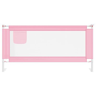 vidaXL voodipiire väikelapse voodile, roosa, 180 x 25 cm, kangas
