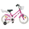 vidaXL Laste Bike 12 Tolli 2-4 aastat vana Tumepink