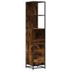 vidaXL vannitoakapp suitsutamm 35x37,5x166 cm ehituspuit