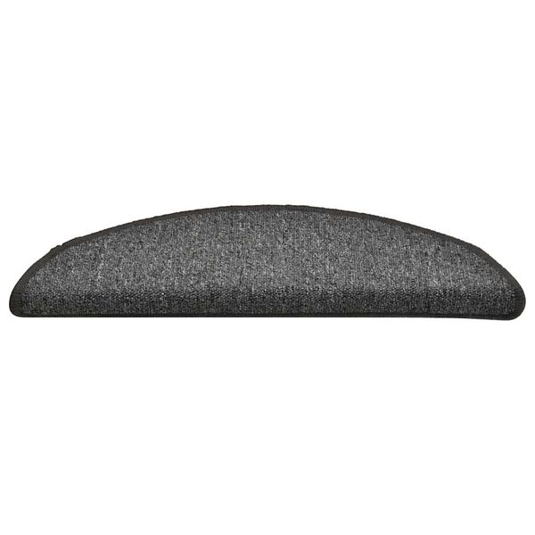 vidaXL trepimatid 30 tk 56 x 17 x 3 cm tumehall poolringikujuline