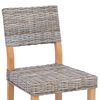vidaXL S&ouml;&ouml;gitool 2 pcs Kubu Hall 46 x 55 x 84 cm Kubu rattan