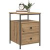 vidaXL &ouml;&ouml;kapid 2 tk Artisan Oak 44x45x60 cm Engineered Wood