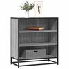 vidaXL puhvetkapp Hall Sonoma 68x35x76 cm Engineered Wood and Metal