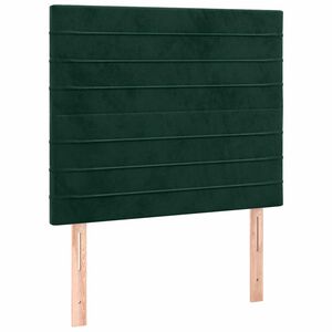 vidaXL peatsiplaat, tumeroheline, 80 x 5 x 118/128 cm, samet