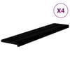 vidaXL trepiastmed 4 tk, pruunmust, 120x25x2 cm, tammepuit