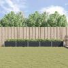 vidaXL Taimekast Antratsiit 195 x 100 x 45 cm Tsinkteras