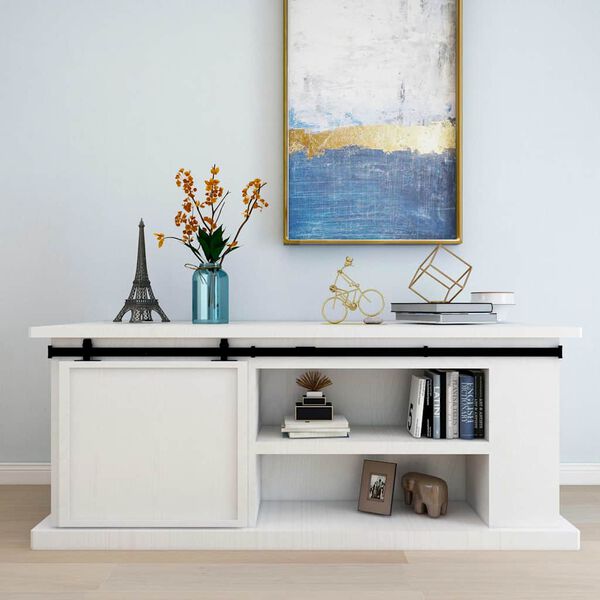 vidaXL minisuuruses liugukse komplekt, s&uuml;sinikteras, 200 cm