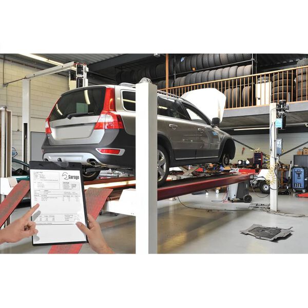 ProPlus t&ouml;&ouml;koja remonditellimuse hoidik A4, 10 tk, must, 580040