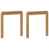 vidaXL K&auml;etugede moodul 2 pcs Valge 59 x 6 x 61 cm Tugev akatsiapuu