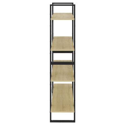 vidaXL 4-korruseline raamaturiiul, 100x30x140 cm, Sonoma tamm