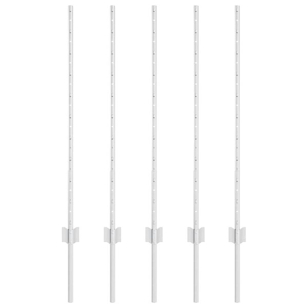 vidaXL Aiapost 5 pcs H&otilde;bedane 100 cm Teras