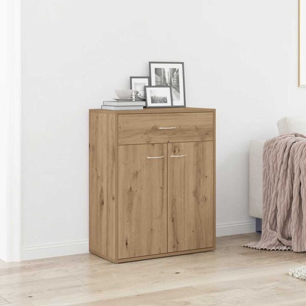 vidaXL puhvetkapp Artisan Oak 60x30x75 cm Engineered Wood