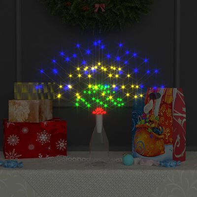 vidaXL õue ilutulestiku jõulutuled, 2 tk, värviline, 20 cm, 280 LEDi