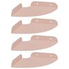 vidaXL Ujuv riiul riiuliga ladustamisega 4 pcs Roosa 15 x 15 x 2 cm