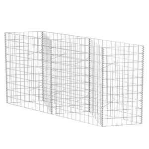 vidaXL gabioonkorv, tsingitud teras 120 x 30 x 100 cm