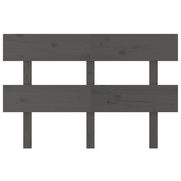 vidaXL voodipeats, hall, 124x3x81 cm, m&auml;nnipuit