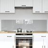 vidaXL K&ouml;gi Splashback 2 pcs Helehall 80 x 40 cm karastatud klaas
