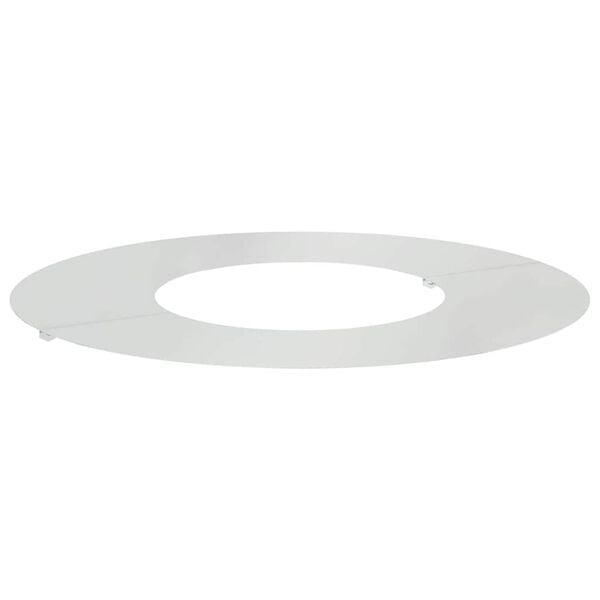 vidaXL sobiv lame puu rõngale Hõbedane Ø30 / 60 cm Tsingitud teras