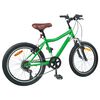 vidaXL Laste Bike 20 Tolli 6-Speed vanuses 6-11 aastat Roheline