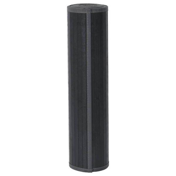 vidaXL vaip, ristkülikukujuline, hall, 70 x 500 cm, bambus