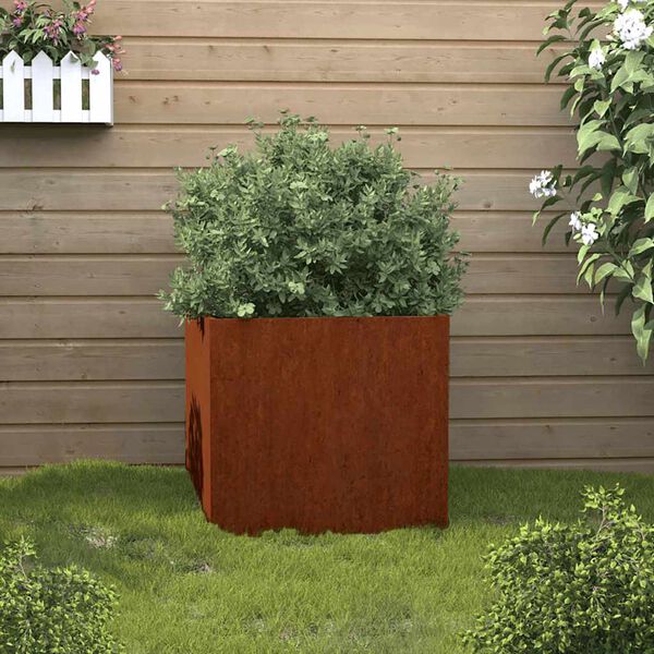 vidaXL taimekast, 42x40x39 cm, Corten teras