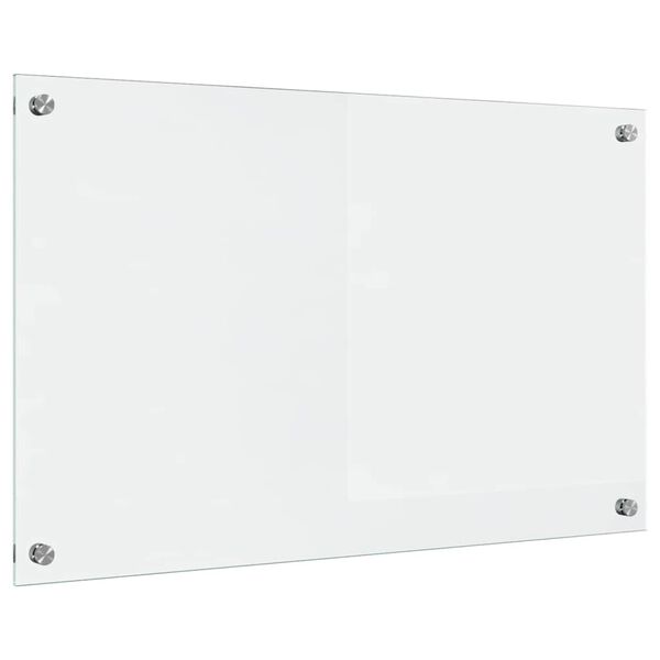 vidaXL K&ouml;gi Splashback L&auml;bipaistev 80 x 50 cm karastatud klaas